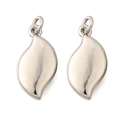 Лист Латунь прелести, стойки покрытие, прочное покрытие, без кадмия и без свинца, платина, с целью перехода в кольце, лист, 14.5x7.5x2.5 мм, отверстие : 2 мм