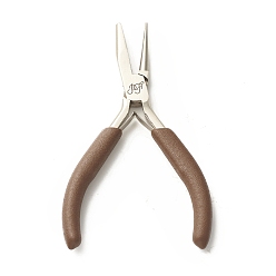 Camel Iron Jewelry Pliers, Round/Concave Pliers, Wire Looping and Wire Bending Plier, Camel, 12.5x7.2x1cm