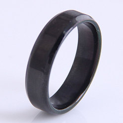 3# Stylish Hip Hop Stainless Steel Ring with Smooth Surface and Personality (0321)