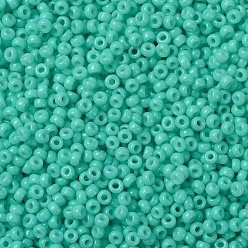 (RR4472) Duracoat Dyed Opaque Catalina MIYUKI Round Rocailles Beads, Japanese Seed Beads, (RR4472) Duracoat Dyed Opaque Catalina, 11/0, 2x1.3mm, Hole: 0.8mm, about 1100pcs/bottle, 10g/bottle