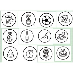 Platinum Iron Seal Stamps, Mixed Patterns, Platinum, 65.5x10mm, 12pcs/box