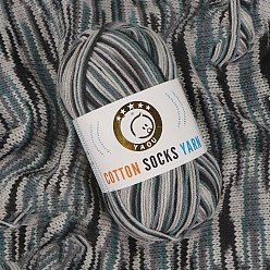 Gray 3-Ply Cotton Yarn, for Weaving, Knitting & Crochet, Gray, 2mm