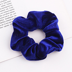 7# Korean Velvet Hair Tie Бархатная резинка для волос с бантиком – мягкие и стильные аксессуары для волос