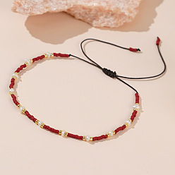 BR0301 Богемный браслет дружбы ручной работы с пресноводным жемчугом на лето