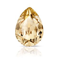 10330 Lt.Col.Topaz Фантазийные кристаллы preciosa® maxima, чешский хрусталь, 435 16 301 груша в стиле барокко, срыв твердой мозговой оболочки, 10330 lt.col.топаз, 14x10 мм