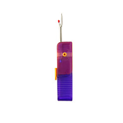 Средний Фиолетово-красный Вспарыватели стальных швов с пластиковой ручкой, швейные инструменты, средне фиолетовый красный, 85x15x8 мм