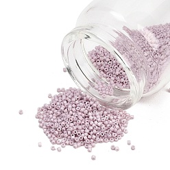 (DB0356) Матовый Непрозрачный Светлый Розовато-лиловый Бусины miyuki delica, цилиндр, японский бисер, 11/0, (дБ 0356) матовый непрозрачный светло-лиловый, 1.3x1.6 мм, отверстие : 0.8 мм, Около 2000 шт / 10 г