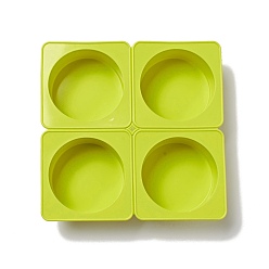 Round DIY Candle Food Grade Silicone Molds, for Scented Candle Making, Round Pattern, 165x165x30mm, Inner Diameter: 70mm
