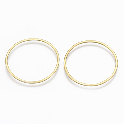 Raw(Unplated) Brass Linking Ring, Nickel Free, Ring, Raw(Unplated), 30.5x1mm