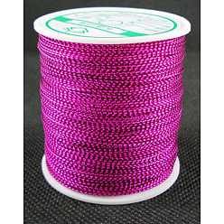 Фуксиновый Металлическая нить, вышивка нитью, красно-фиолетовые, 0.8 мм / нитка, около 109.36 ярдов (100 м) / рулон