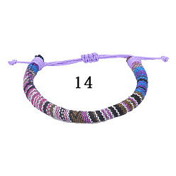 14 Bohemian Ethnic Style Handmade Braided Bracelet for Teens Colorful Surfing Friendship Bracelet