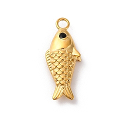 Реактивный Самолет 304 из нержавеющей стали горный хрусталь подвески, реальный 14 k позолоченный, рыбы прелести, ионное покрытие (ip), струя, 30.5x12x5 мм, отверстие : 3 мм