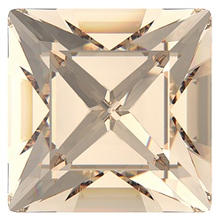 00030 235 Honey Фантазийные кристаллы preciosa® maxima, чешский хрусталь, 435 23 615 квадратный, срыв твердой мозговой оболочки, 00030 235 мед, 6x6 мм