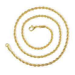 5661102 3Мужская цепочка из витой веревки в стиле хип-хоп - модное и стильное ожерелье