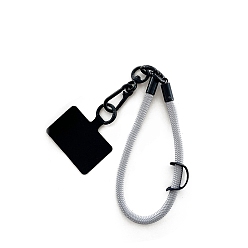 Гейнсборо Мобильные ремни из полиэстера, ремешок для телефона, ремешок на запястье для мобильного телефона, светло-серые, 30 см