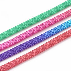 Разноцветный Акриловые шнуры, красочный, 4 мм, около 15 ярдов / рулон