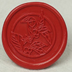 Малиновый Частицы сургуча, для ретро печать печать, восьмиугольник, малиновый, размер бутылки: 40x34 мм, о 45шт / бутылка