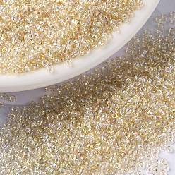 (RR4530) Миюки круглые бусины рокайль, японский бисер, 8/0, (rr 4530), 3 мм, отверстие : 1 мм, Около 422~455 шт / 10 г