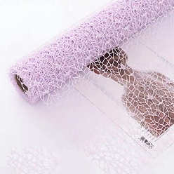 Plum Cloth Mesh for Flower Bouquet Wrapping, Plum, 4500x500mm