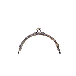 Античная Бронза Железо кошелек кадра, Для швейной машины, античная бронза, 15 см