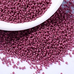 (DB2118) Окрашенные Непрозрачные Панси Дуракоат Бусины miyuki delica, цилиндр, японский бисер, 11/0, (db 2118) окрашенная непрозрачная анютина глазка, 1.3x1.6 мм, отверстие : 0.8 мм, Около 2000 шт / 10 г