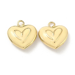 Лимонный шифон Латунь эмаль подвески, сердце прелести, без кадмия и без свинца, долговечный, стойки покрытие, реальный 18 k позолоченный, лимонный шифон, 21x20.5x8 мм, отверстие : 3 мм