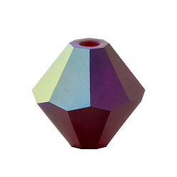 90120 20019 Garnet AB Matt Хрустальные бусины preciosa®, чешский хрусталь, биконус(451 69 302 рондель), 90120 20019 гранатовый ab матовый, 4 мм, отверстие : 0.8 мм