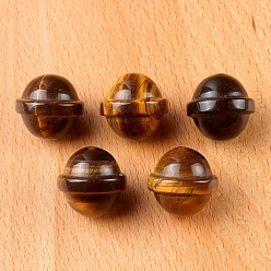 Tiger Eye Natural Tiger Eye Carved Healing Universe Stone, Reiki Energy Stone Display Decorations, for Home Feng Shui Ornament, 20mm