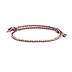 16# Bracelet tressé fait main coloré avec boucle de sécurité simple et à la mode