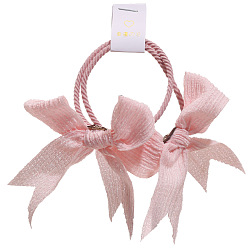 C01-02-33 Sweet Butterfly Hair Ties for Women, Cute Ponytail Holders with Bowknots