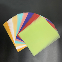 Mixed Color Natural Tracing Paper Translucent Vellum Paper, Mixed Color, 279x216mm, 10 colors, 40 sheets/bag