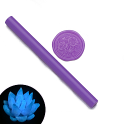 Сине-фиолетовый Светящиеся палочки для сургучной печати, для ретро печать печать, синий фиолетовый, 133x11 мм