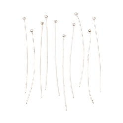 Серебро Контакты латунь шаровой головкой, серебряные, 24 датчик, 44x0.5 мм, Руководитель: 2 mm