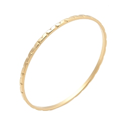 Настоящее золото 14K 304 браслеты из нержавеющей стали для женщин, прямоугольные, ионное покрытие (ip), реальный 14 k позолоченный, внутренний диаметр: 2-1/2 дюйм (6.25 см)