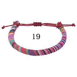 19 Bohemian Ethnic Style Handmade Braided Bracelet for Teens Colorful Surfing Friendship Bracelet
