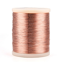 Raw Голый медный провод, сырая медная проволока, медная проволока для ювелирных изделий, сырой, 30 датчик, 0.25 мм, около 7513.12 футов (2290 м) / 1000 г
