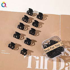 Boxed Mini Claw Clip - Pumpkin Black Stylish Hair Clips Set for Women - Boxed Mini Claw, Side and Bangs Hairpins
