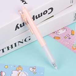 Misty Rose Ceramic Safety Pen Knifes, Pen-style Paper Cutting Knife, with Plastic Findings, Misty Rose, 145mm