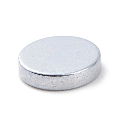 Platinum Small Circle Magnets, Button Magnets, Strong Magnets Fridge, Platinum, 6x1.4mm
