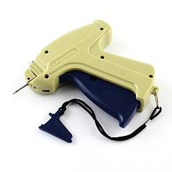 Pale Goldenrod Plastic Tag and Labelling Guns with Iron Pins, Pale Goldenrod, 128x148x26mm