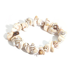 Style 2 Boho Shell Handmade Bracelet for Beach Photography and Festivals