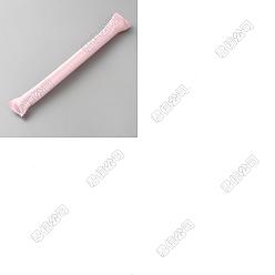 Розовый 3шт. губчатая плойка для завивки волос, бигуди, туманная роза, 27.5x2.25 см