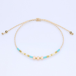 4 Miyuki Crystal Beaded Bracelet - Original European Style Handmade Design