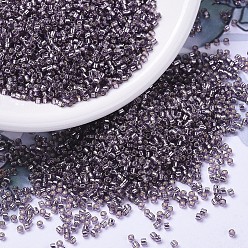 (DB1205) Silverlined Light Amethyst MIYUKI Delica Beads, Cylinder, Japanese Seed Beads, 11/0, (DB1205) Silverlined Light Amethyst, 1.3x1.6mm, Hole: 0.8mm, about 20000pcs/bag, 100g/bag
