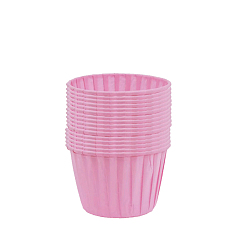 Hot Pink Cupcake Paper Baking Cups, Greaseproof Muffin Liners Holders Baking Wrappers, Hot Pink, 65x45mm, about 50pcs/set