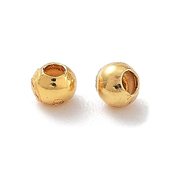 Golden Brass Beads, Long-Lasting Plated, Rondelle, Golden, 2x1.5mm, Hole: 0.8mm