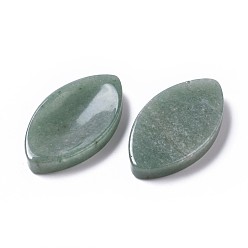 Green Aventurine Natural Green Aventurine Massager, Worry Stone for Anxiety Therapy, Horse Eye, 48x27x8mm
