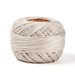 Античный Белый Плетеный полиэфирный корд, для изготовления ювелирных изделий, круглые, старинный белый, 0.5~1 мм, около 63~64 м / рулон, 10 рулонов / набор