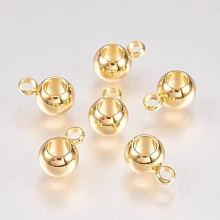 Настоящее золото 18K 201 дуги из нержавеющей стали, петля под залог, рондель, реальный 18 k позолоченный, 8.5x6x4.5 мм, отверстие : 1.5 мм, внутренний диаметр: 3 мм
