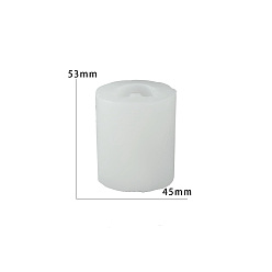 Белый Силиконовые формы для свечей своими руками, для изготовления свечей, медведь, белые, 4.5x5.3 см